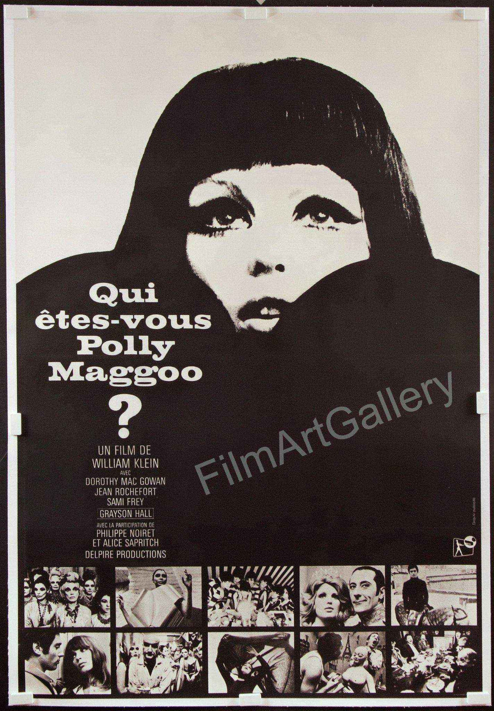 Who Are You, Polly Maggoo? (Qui Etes-Vous, Polly Maggoo) Original Vintage Movie Poster