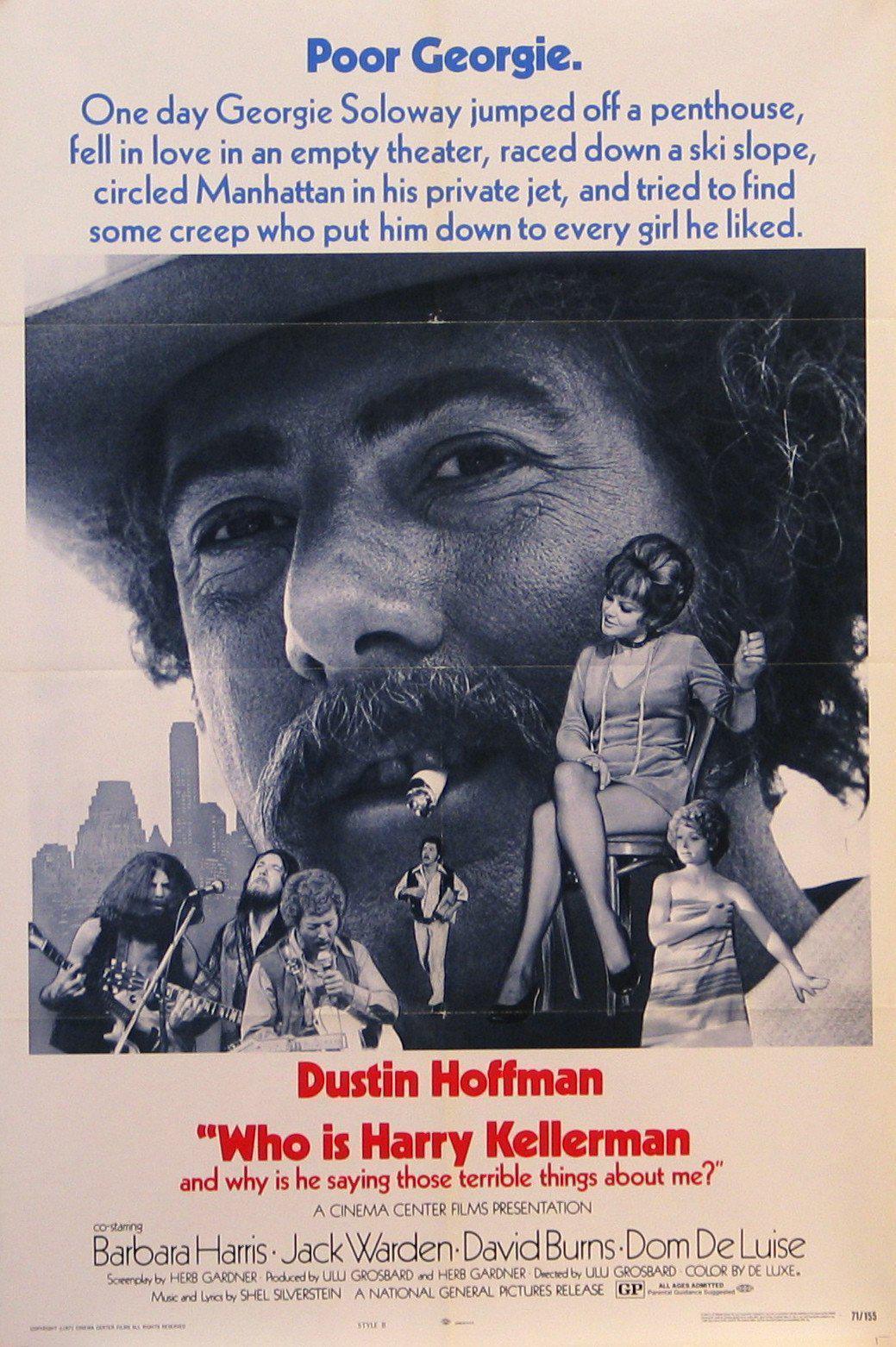 Who Is Harry Kellerman and Why Is He Saying Those Terrible Things About Me? Original Vintage Movie Poster