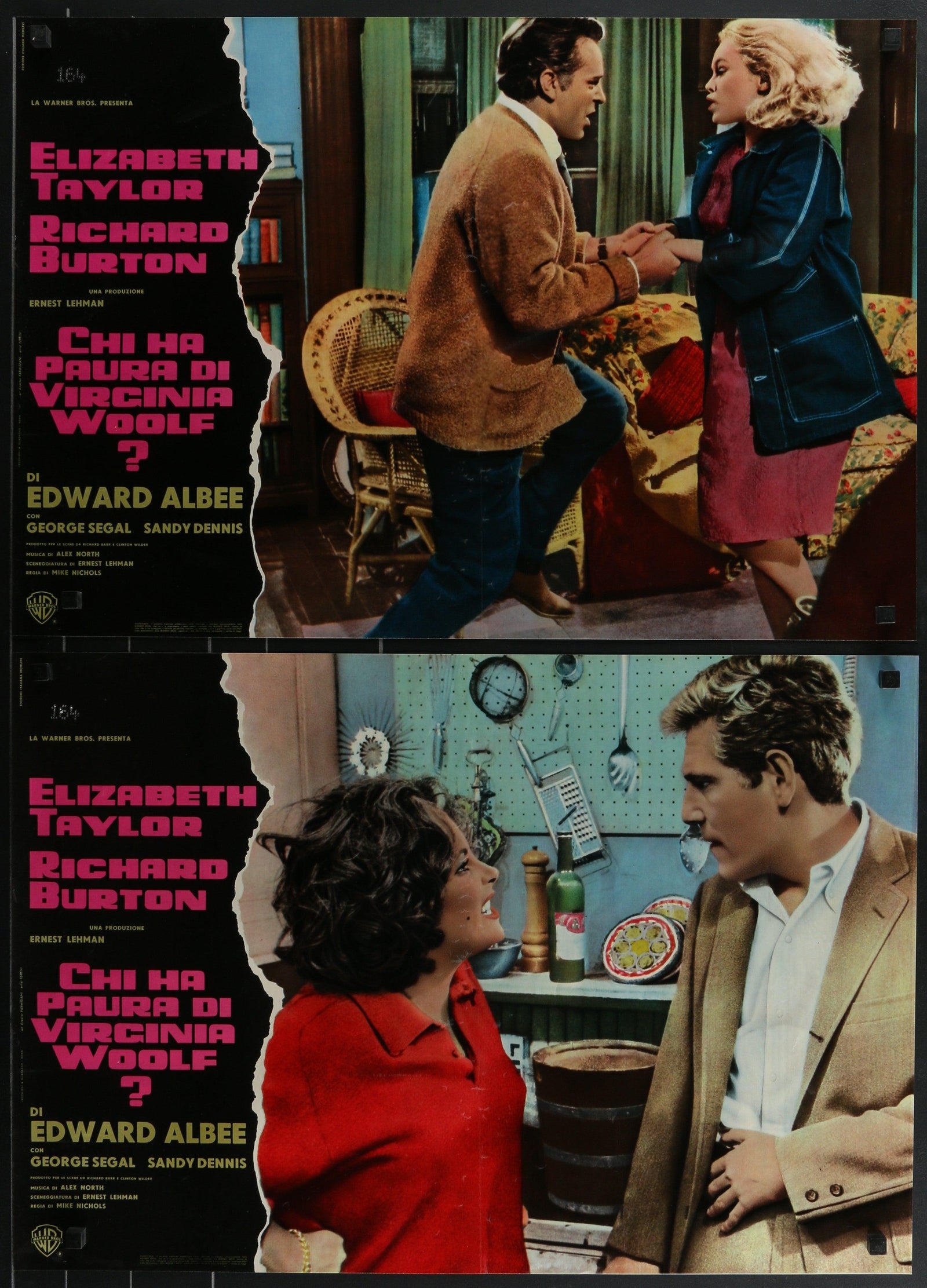 Who's Afraid of Virginia Woolf Original Vintage Movie Poster