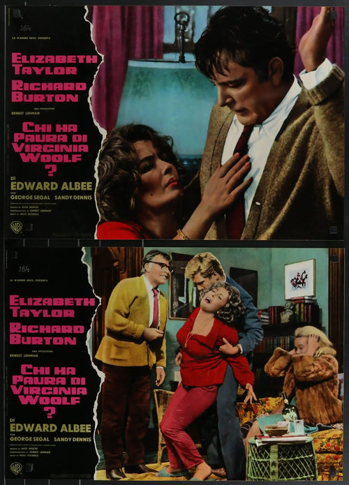 Who's Afraid of Virginia Woolf Original Vintage Movie Poster