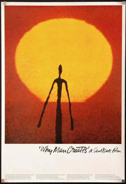 Why Man Creates Original Vintage Movie Poster