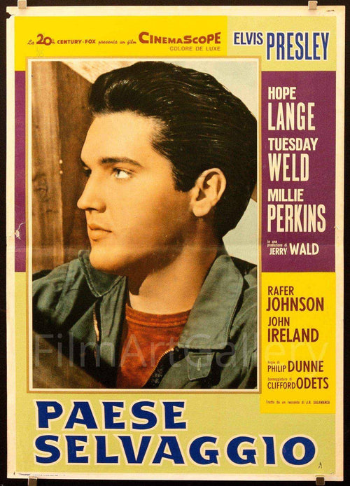 Wild In The Country Original Vintage Movie Poster