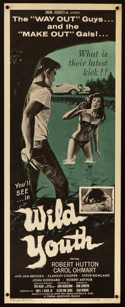 Wild Youth Original Vintage Movie Poster