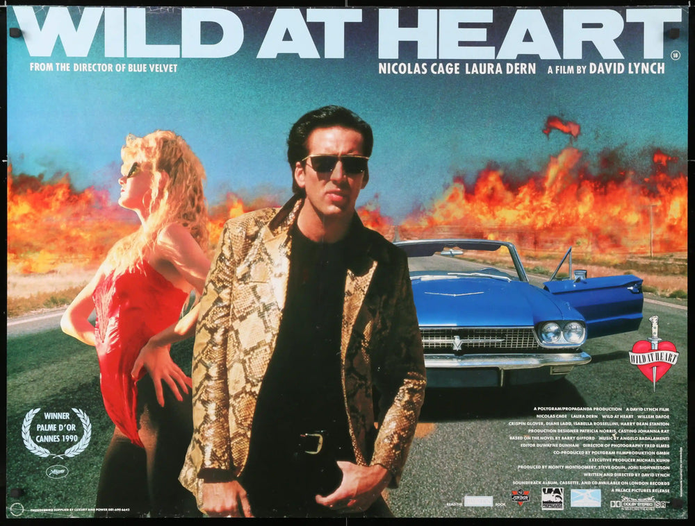 Wild at Heart Original Vintage Movie Poster