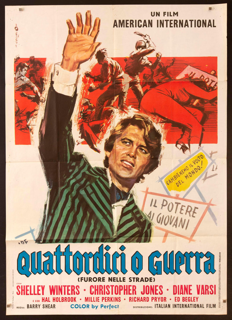 Wild in the Streets Italian 2 foglio (39x55) Original Vintage Movie Poster