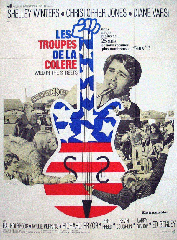Wild in the Streets Movie Poster 1968 French 1 panel (47x63)