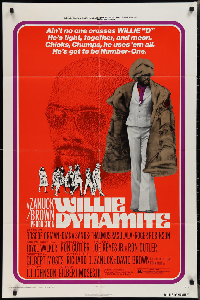 Willie Dynamite Original Vintage Movie Poster