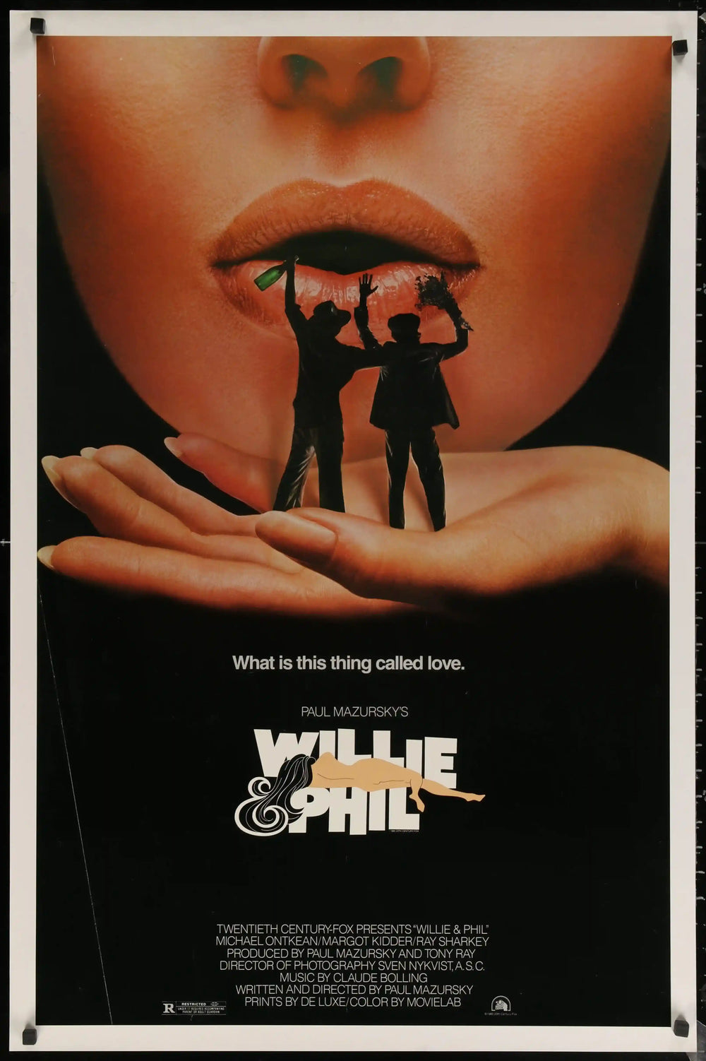 Willie &amp; Phil Original Vintage Movie Poster
