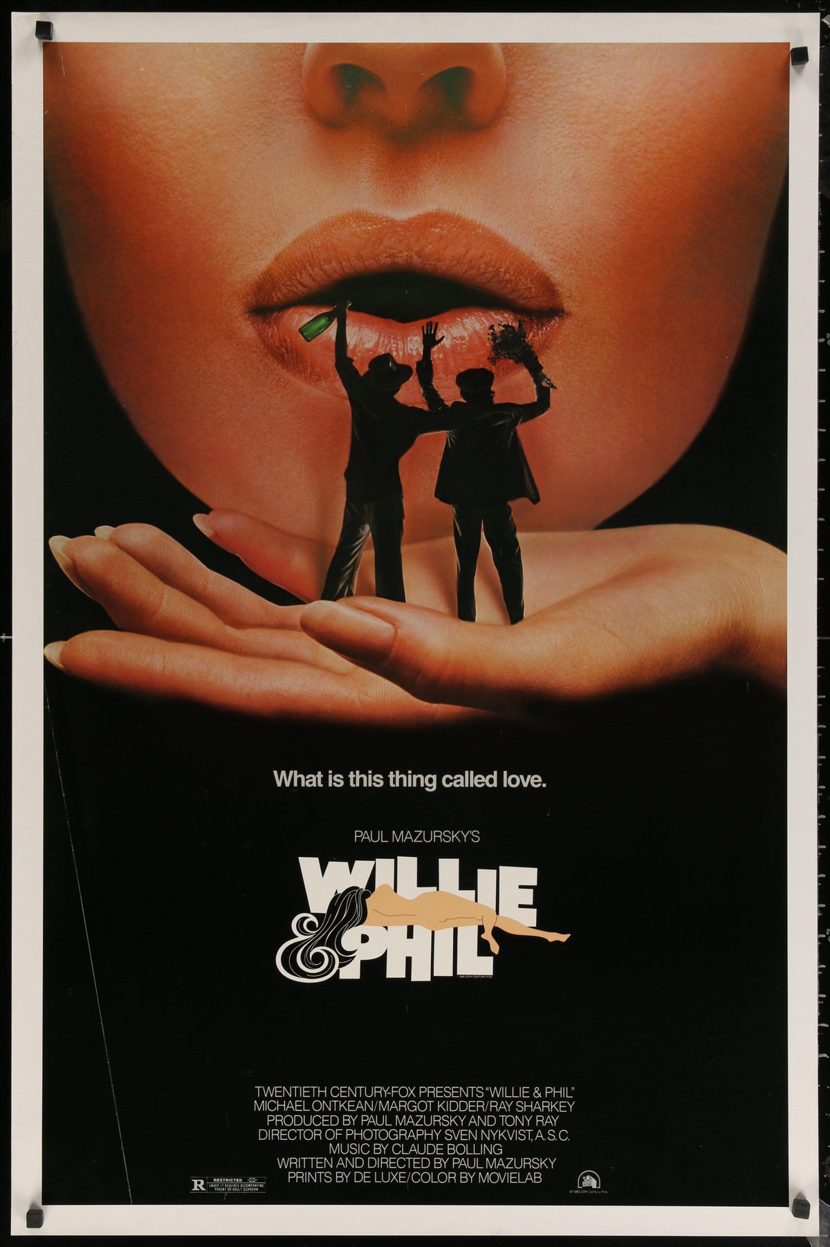 Willie &amp; Phil Original Vintage Movie Poster
