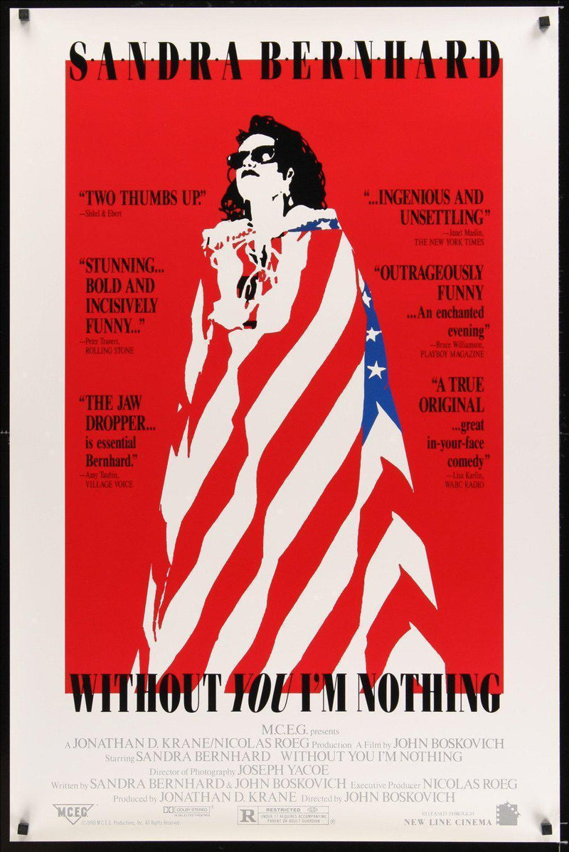 Without You I'm Nothing 1 Sheet (27x41) Original Vintage Movie Poster