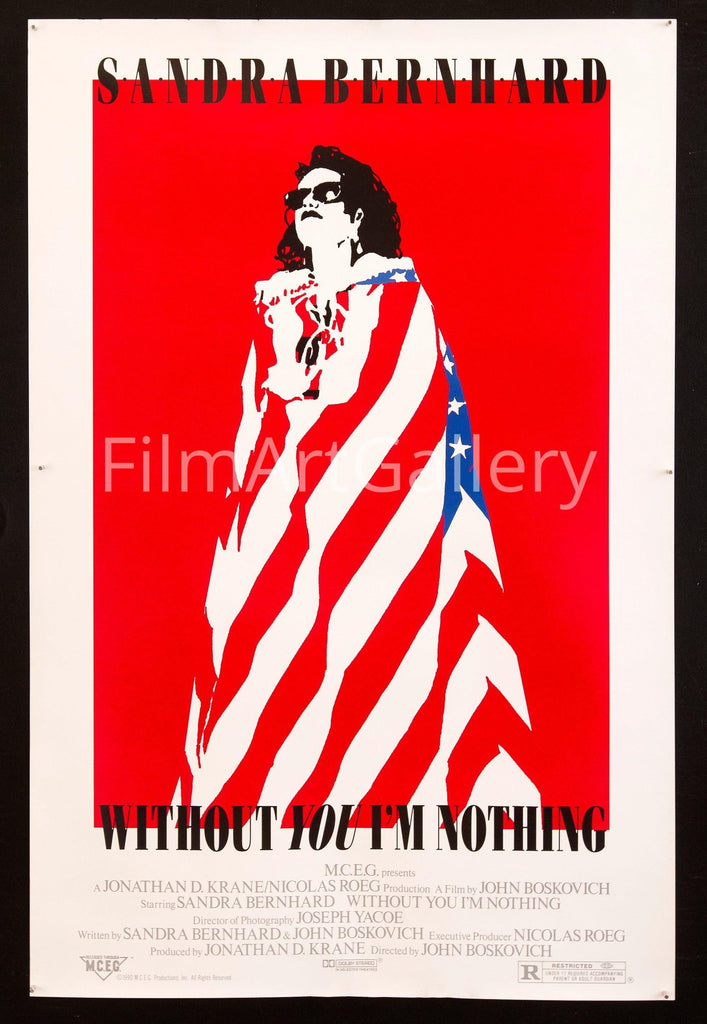 Without You I'm Nothing Original Vintage Movie Poster