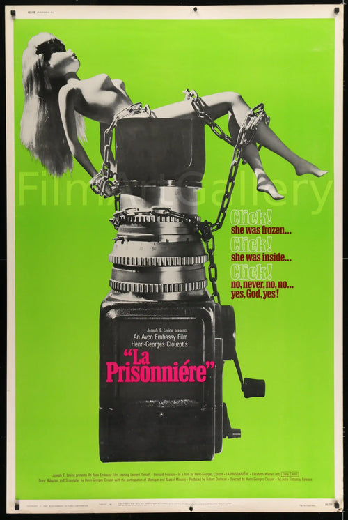 Woman In Chains (La Prisonniere) Original Vintage Movie Poster