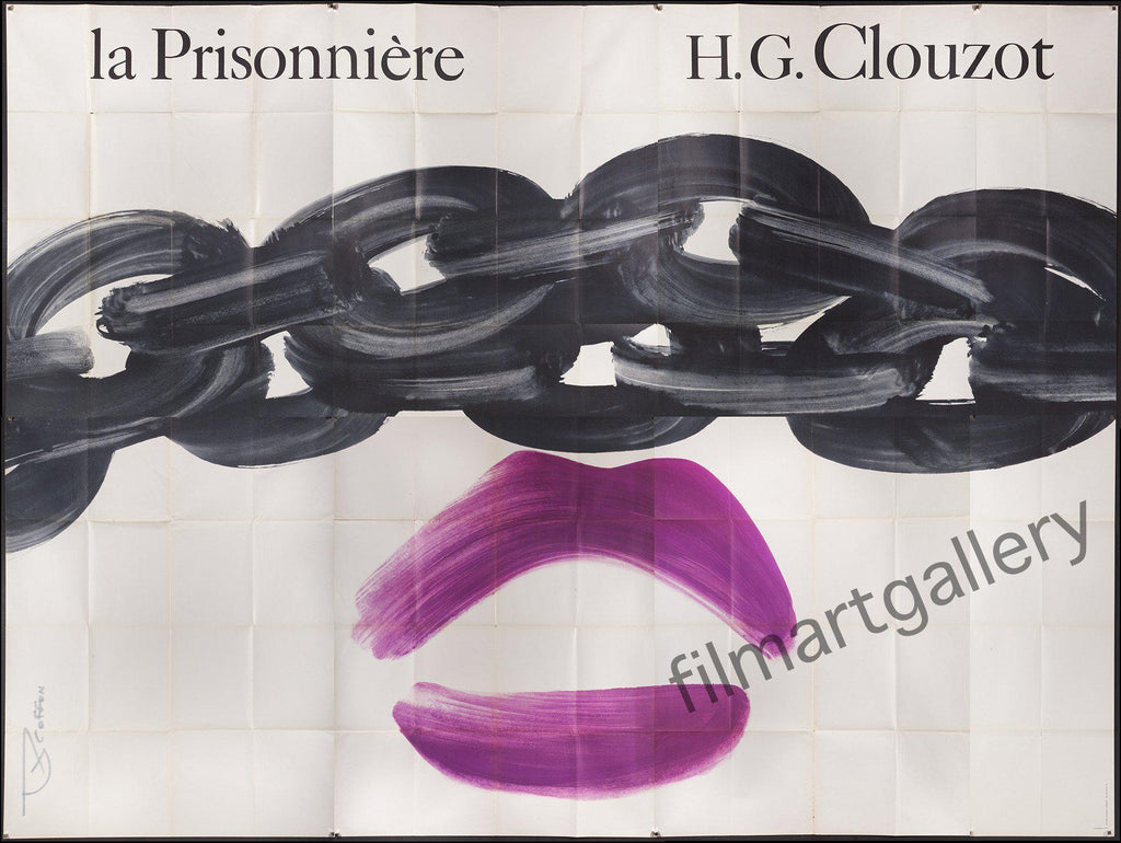 Woman In Chains (La Prisonniere) Original Vintage Movie Poster