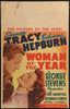Woman of the Year Window Card (14x22) Original Vintage Movie Poster