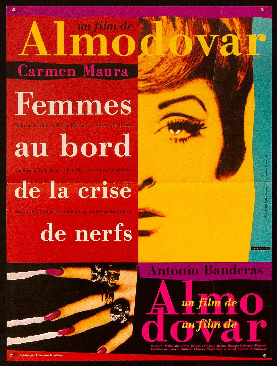 Women on the Verge of a Nervous Breakdown Original Vintage Movie Poster