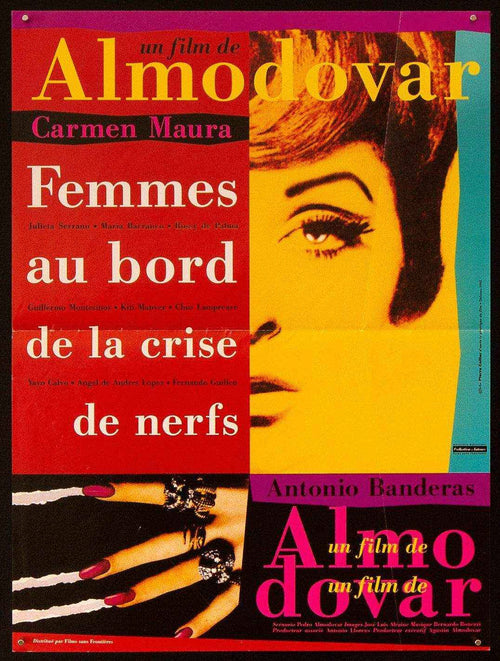 Women on the Verge of a Nervous Breakdown Original Vintage Movie Poster