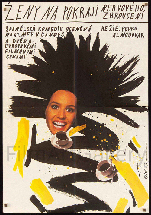 Women on the Verge of a Nervous Breakdown Original Vintage Movie Poster