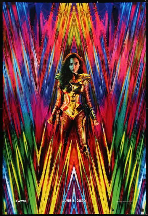 Wonder Woman 1984 Original Vintage Movie Poster