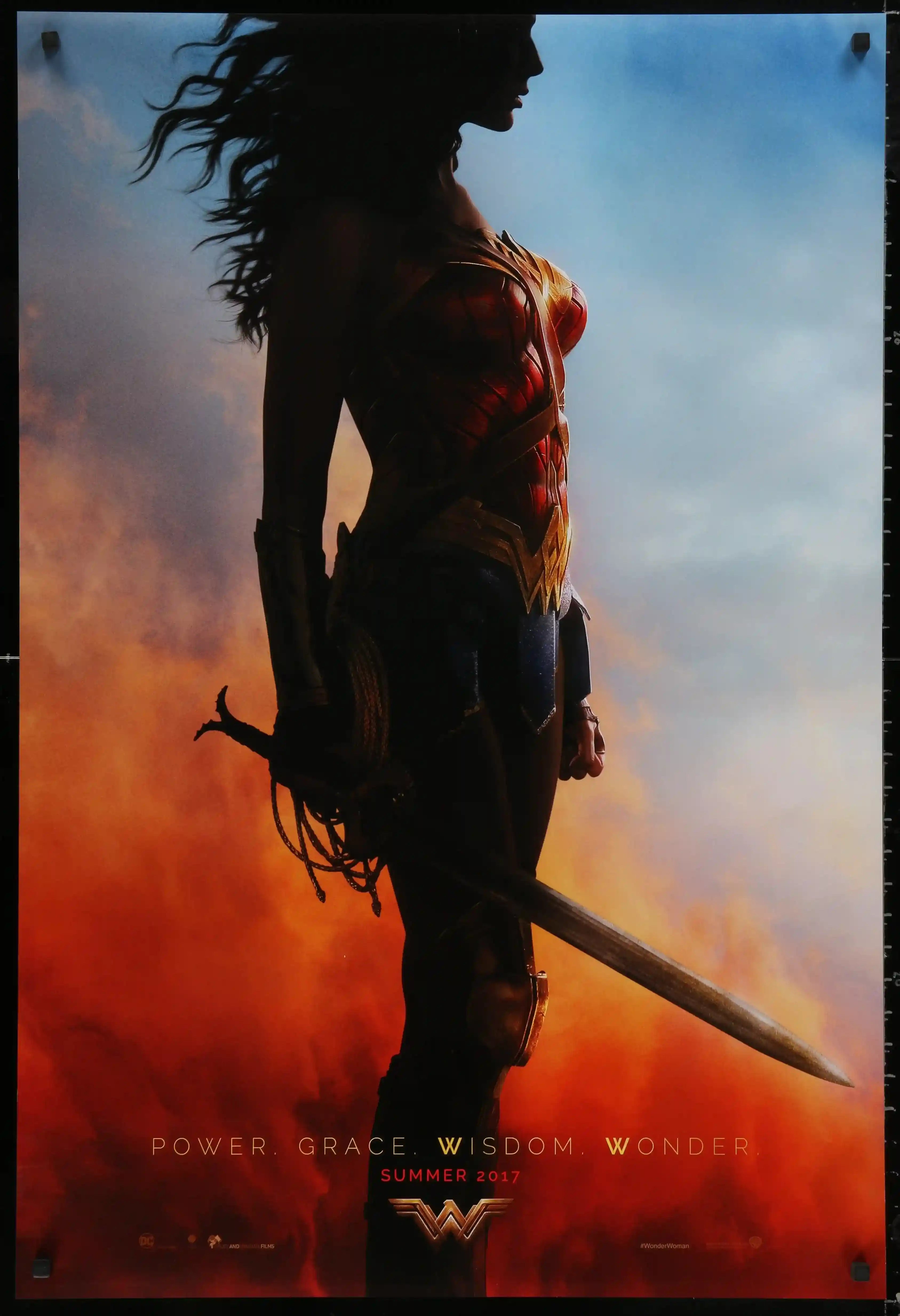 Wonder Woman Movie Poster 2017 1 Sheet (27x41)