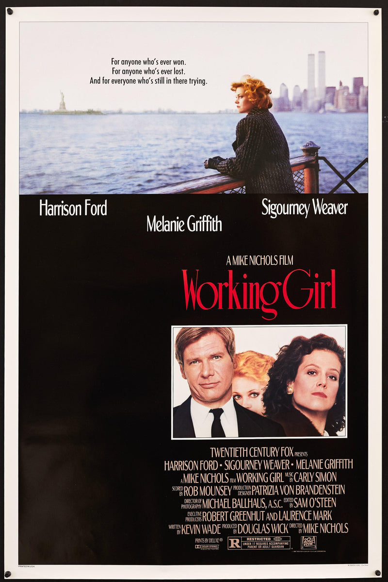 Working Girl 1 Sheet (27x41) Original Vintage Movie Poster