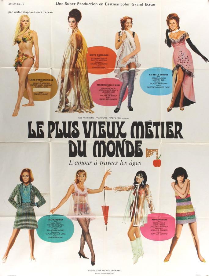 World&#39;s Oldest Profession (Le Plus Vieux Metier..) French 1 panel (47x63) Original Vintage Movie Poster