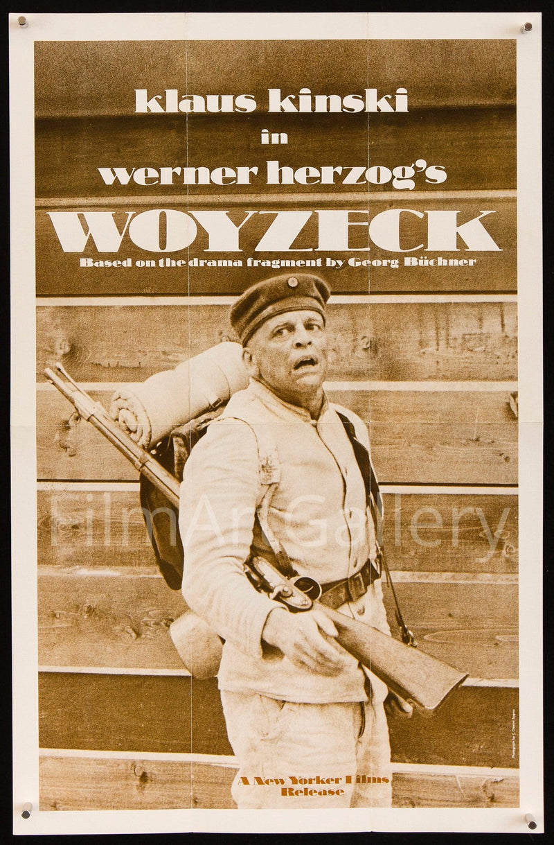 Woyzeck 11x17 Original Vintage Movie Poster