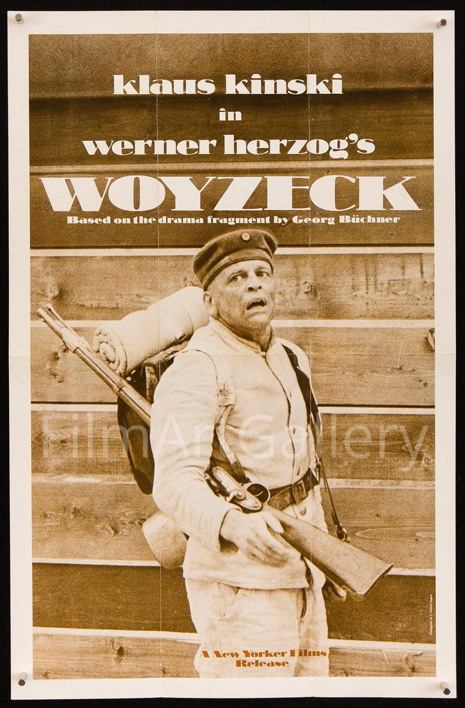 Woyzeck Original Vintage Movie Poster