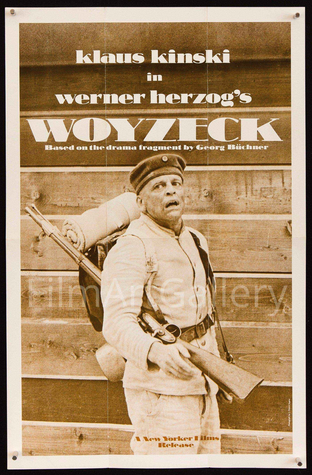 Woyzeck Original Vintage Movie Poster