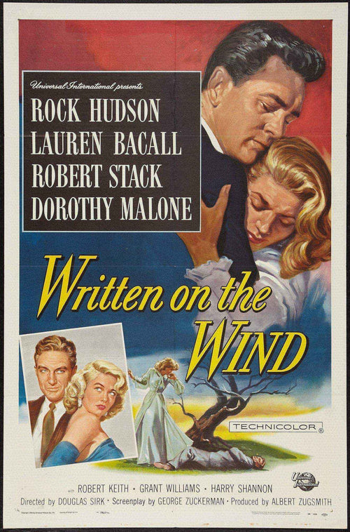 Written on the Wind Original Vintage Movie Poster