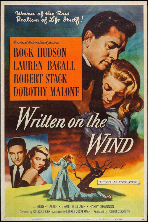 Written on the Wind Original Vintage Movie Poster