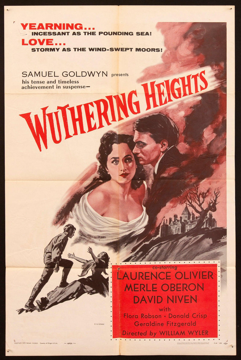 Wuthering Heights 1 Sheet (27x41) Original Vintage Movie Poster