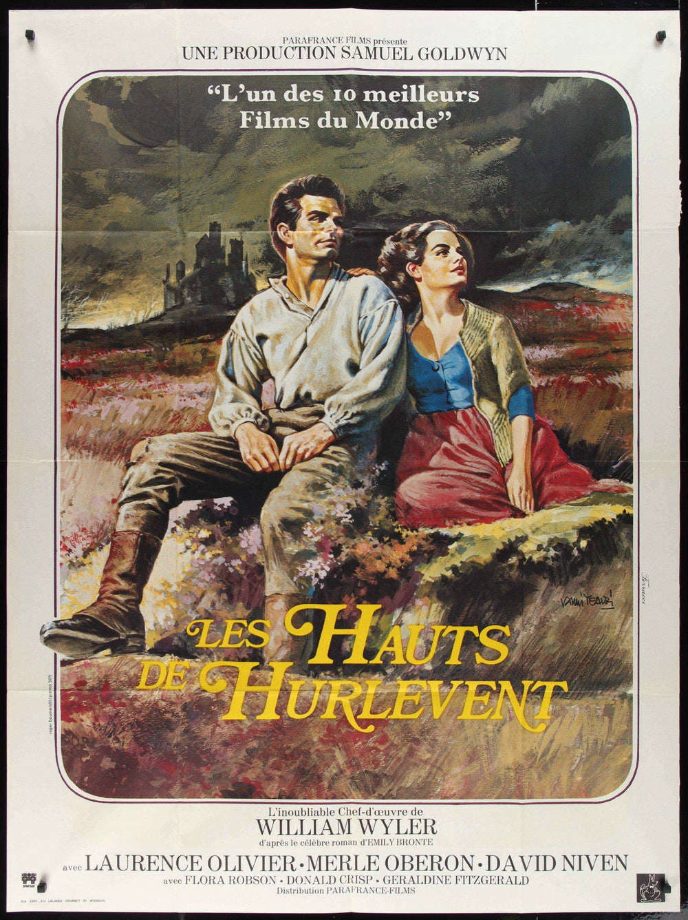 Wuthering Heights Original Vintage Movie Poster