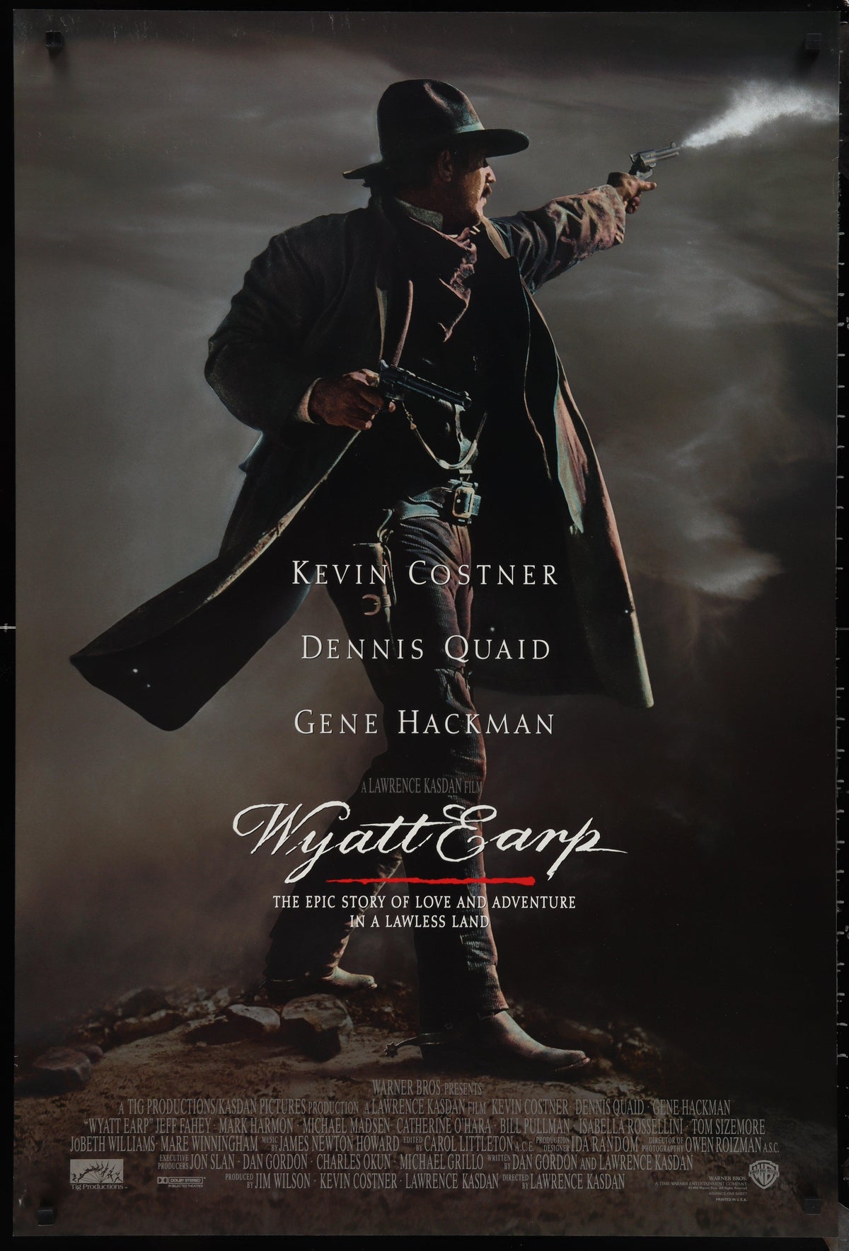 Wyatt Earp Original Vintage Movie Poster