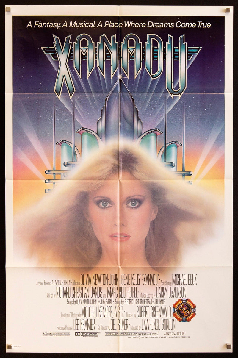 Xanadu 1 Sheet (27x41) Original Vintage Movie Poster