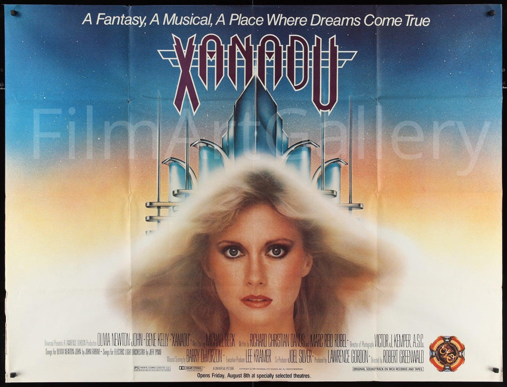 Xanadu Original Vintage Movie Poster