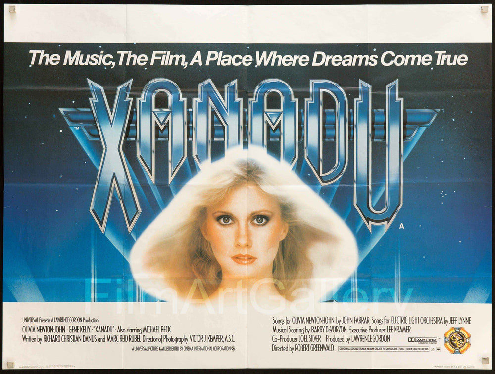 Xanadu Original Vintage Movie Poster