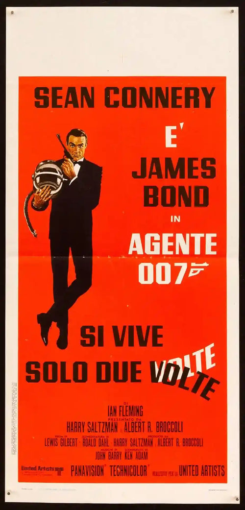 You Only Live Twice Original Vintage Movie Poster