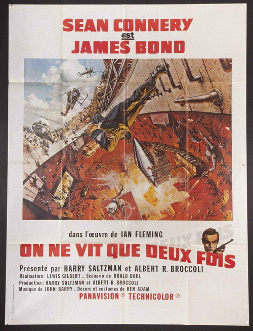 You Only Live Twice Original Vintage Movie Poster