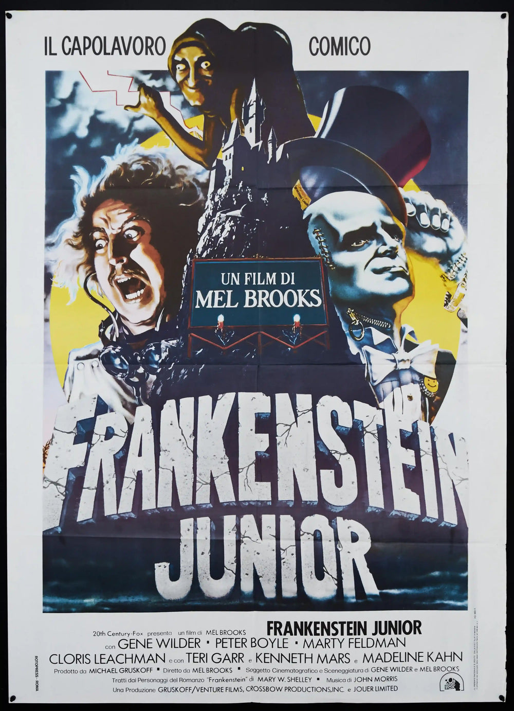 Young Frankenstein Original Vintage Movie Poster