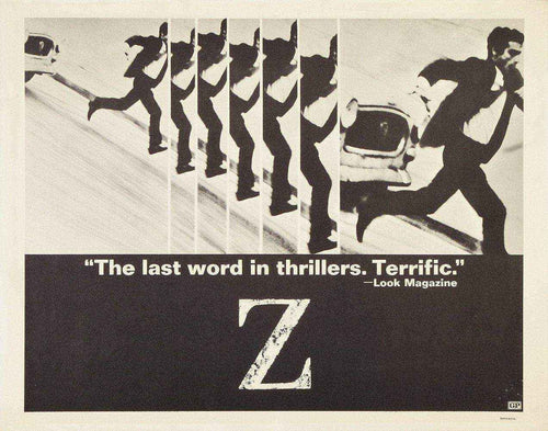 Z Original Vintage Movie Poster
