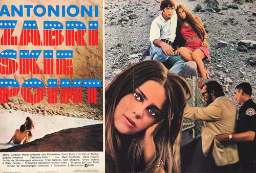 Zabriskie Point Original Vintage Movie Poster