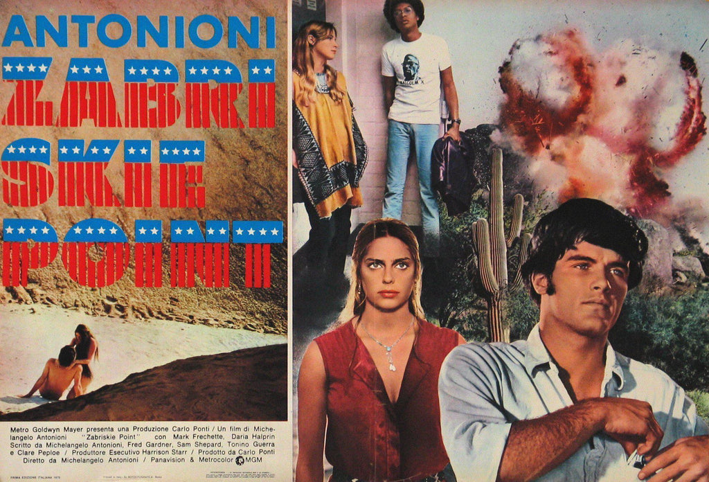 Zabriskie Point Original Vintage Movie Poster