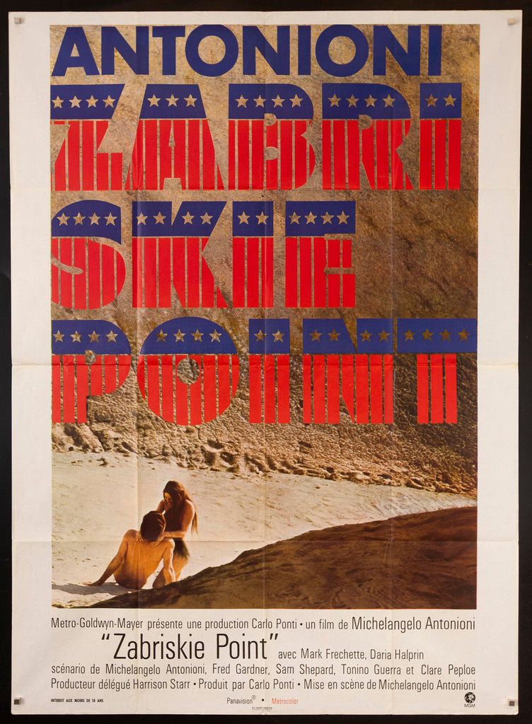 Zabriskie Point Original Vintage Movie Poster