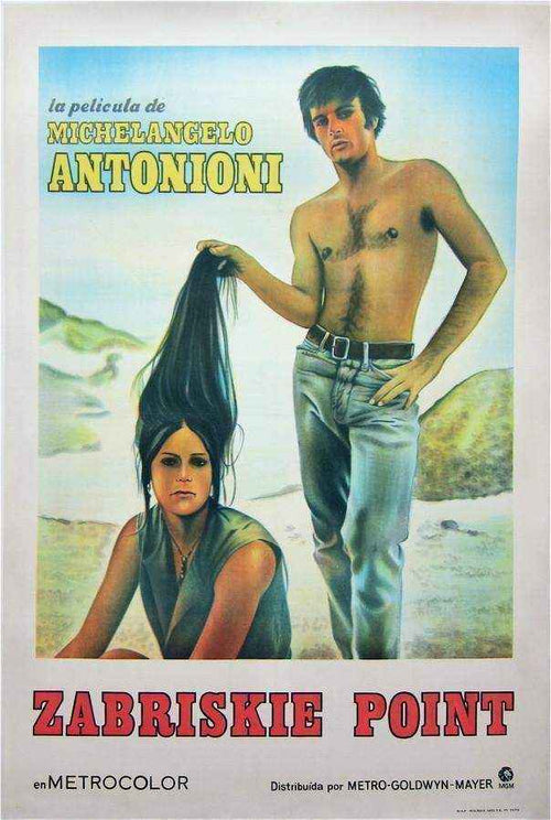 Zabriskie Point Original Vintage Movie Poster