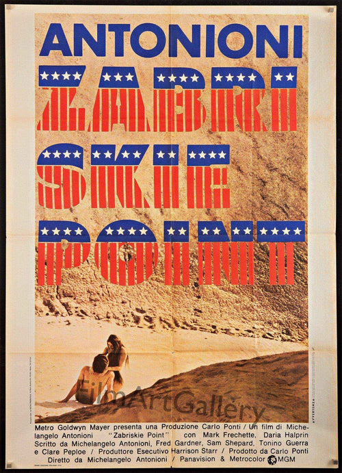 Zabriskie Point Original Vintage Movie Poster