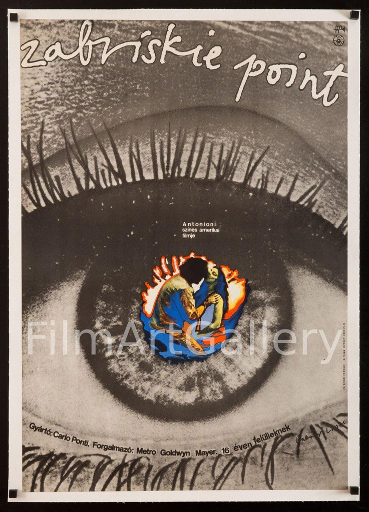 Zabriskie Point Original Vintage Movie Poster