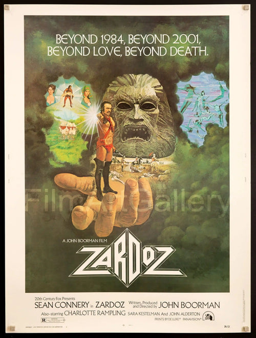 Zardoz Original Vintage Movie Poster