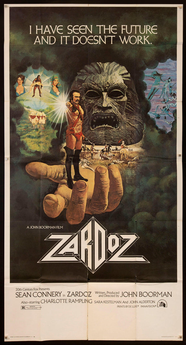Zardoz Movie Poster 1974 3 Sheet (41x81)