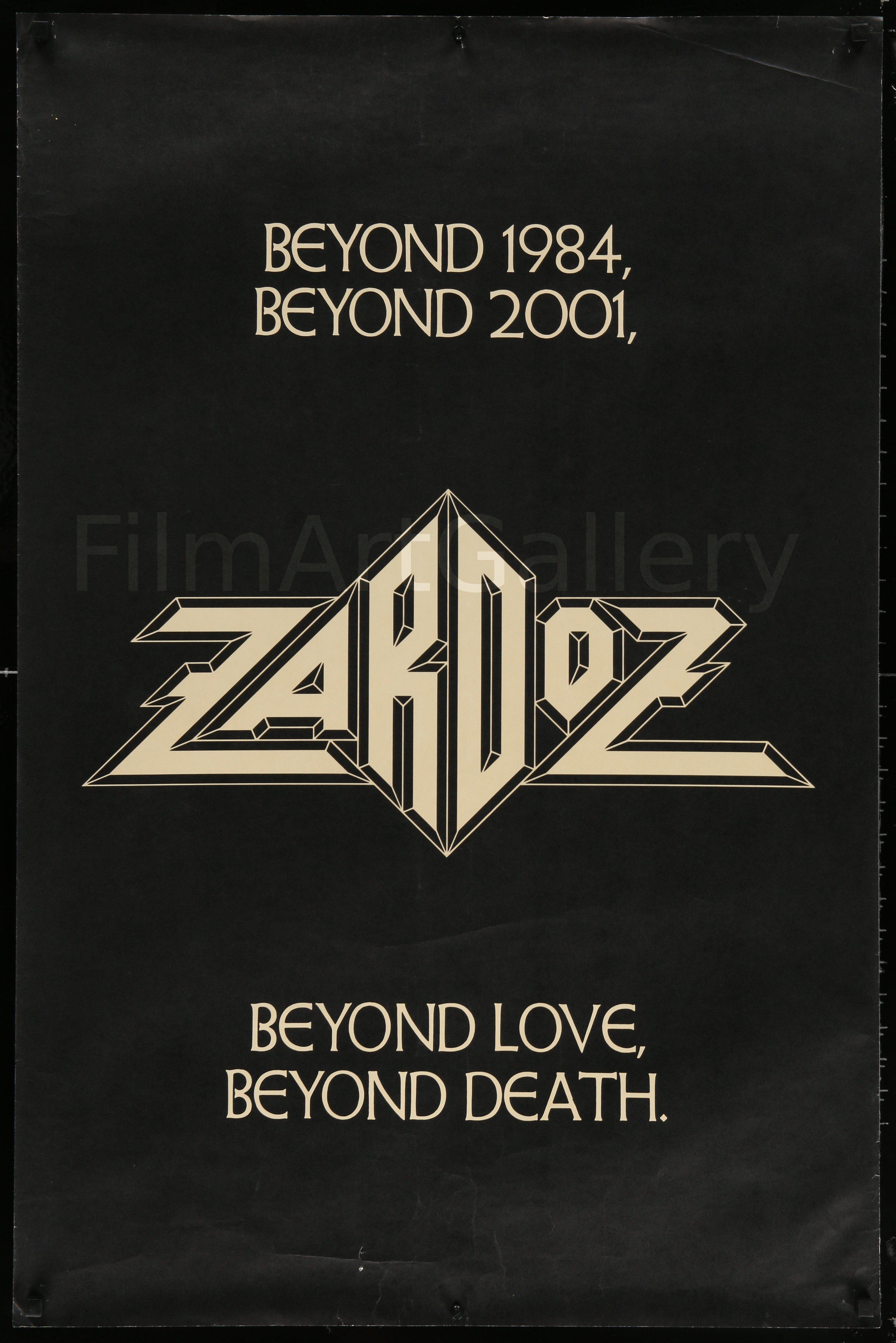 Zardoz Movie Poster 1974 1 Sheet (27x41)