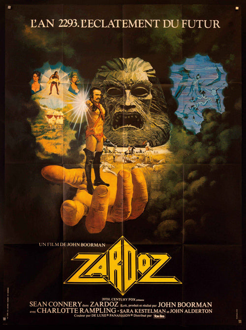 Zardoz Original Vintage Movie Poster